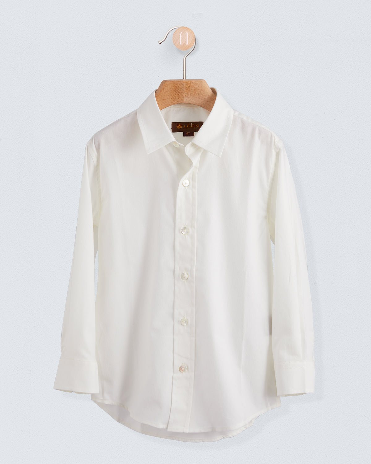 Bernard Fine Italian Cream Flannel Shirt